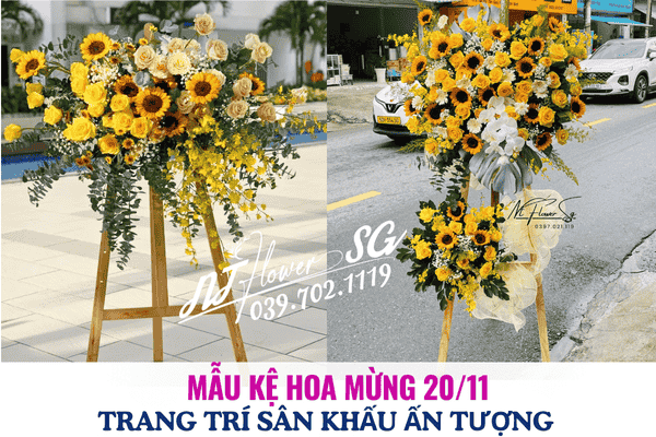 Kệ Hoa Chúc Mừng 2011